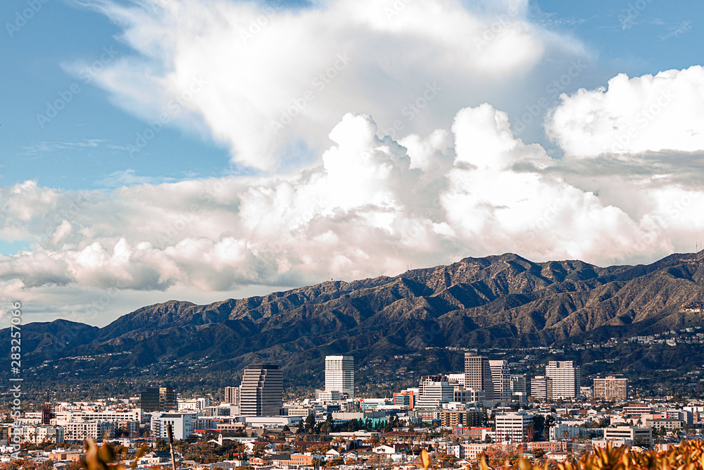 Beautiful view of Glendale city